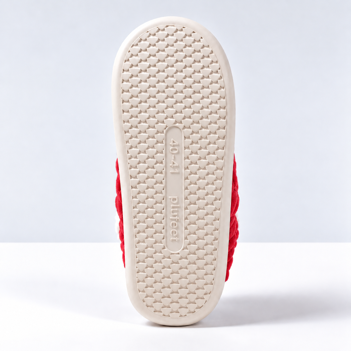 PLUFEET SLIPPERS RED