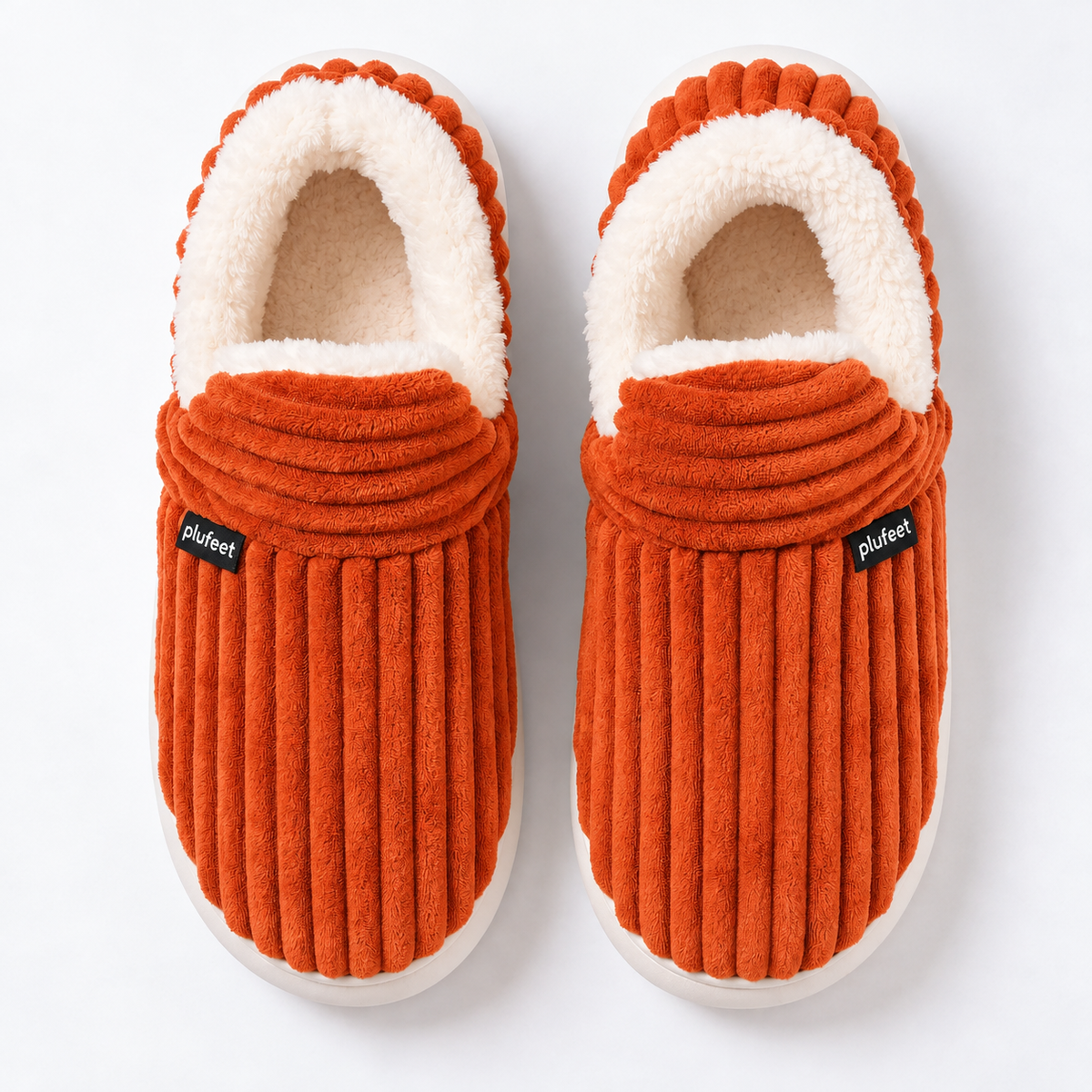 PANTUFLAS PLUFEET | NARANJA