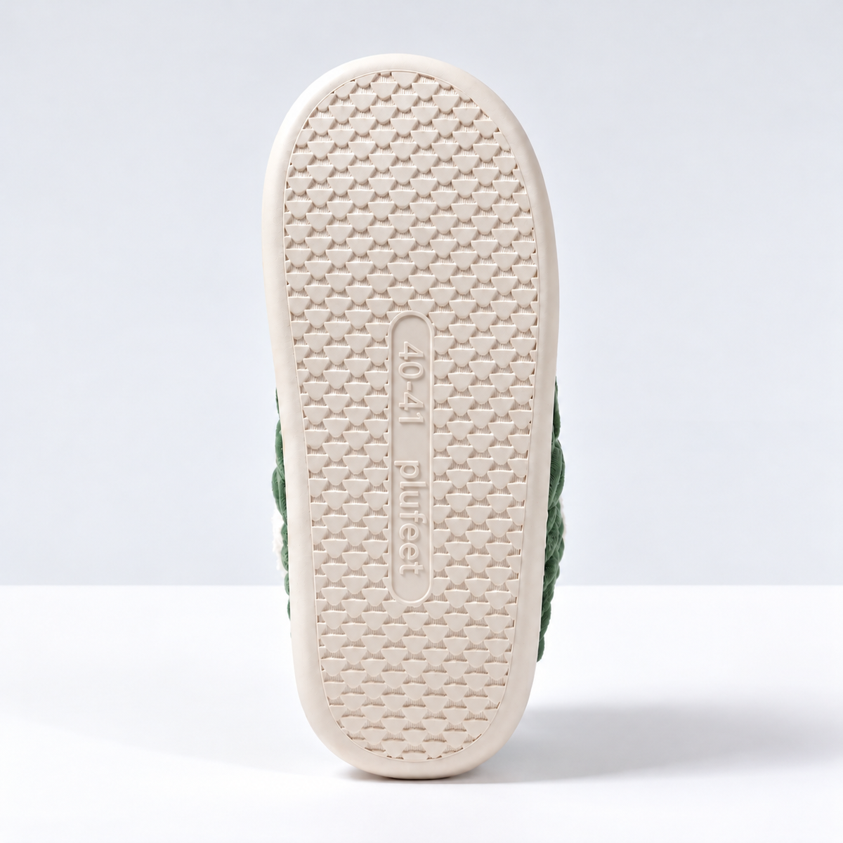 PLUFEET SLIPPERS GREEN