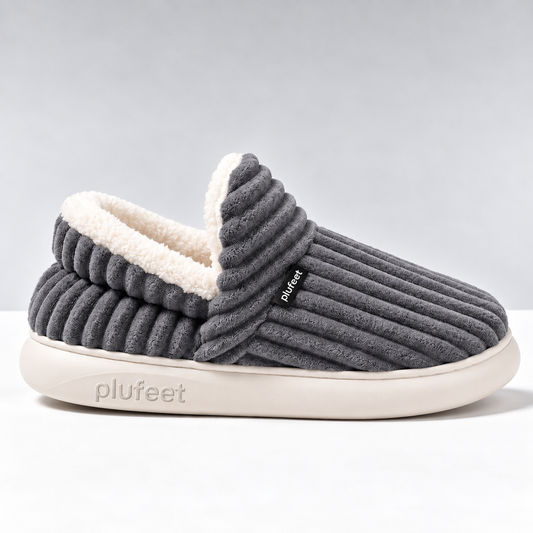 PANTUFLAS PLUFEET | GRIS