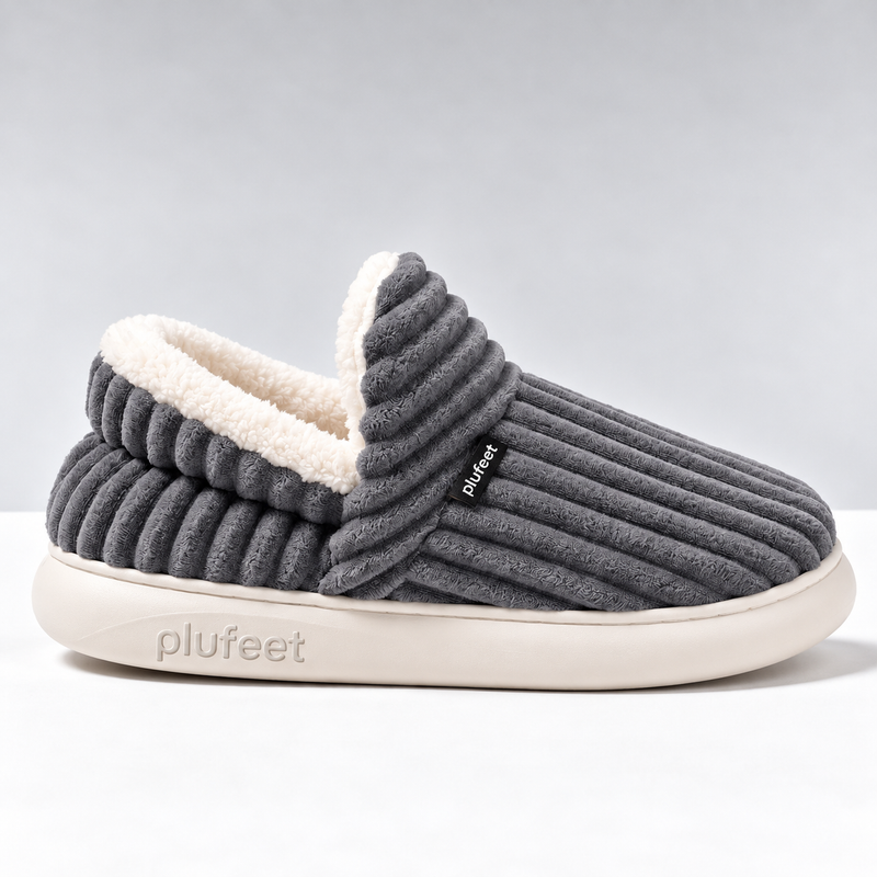 PANTUFLAS PLUFEET | GRIS
