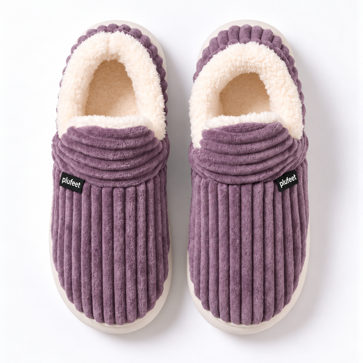 PLUFEET SLIPPERS PURPLE