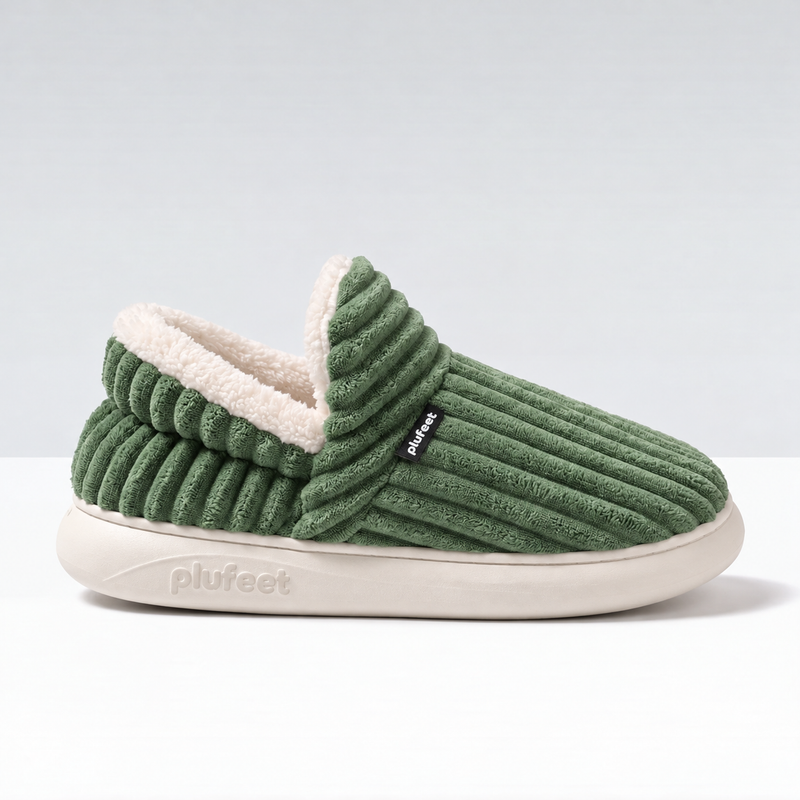 PLUFEET SLIPPERS GREEN
